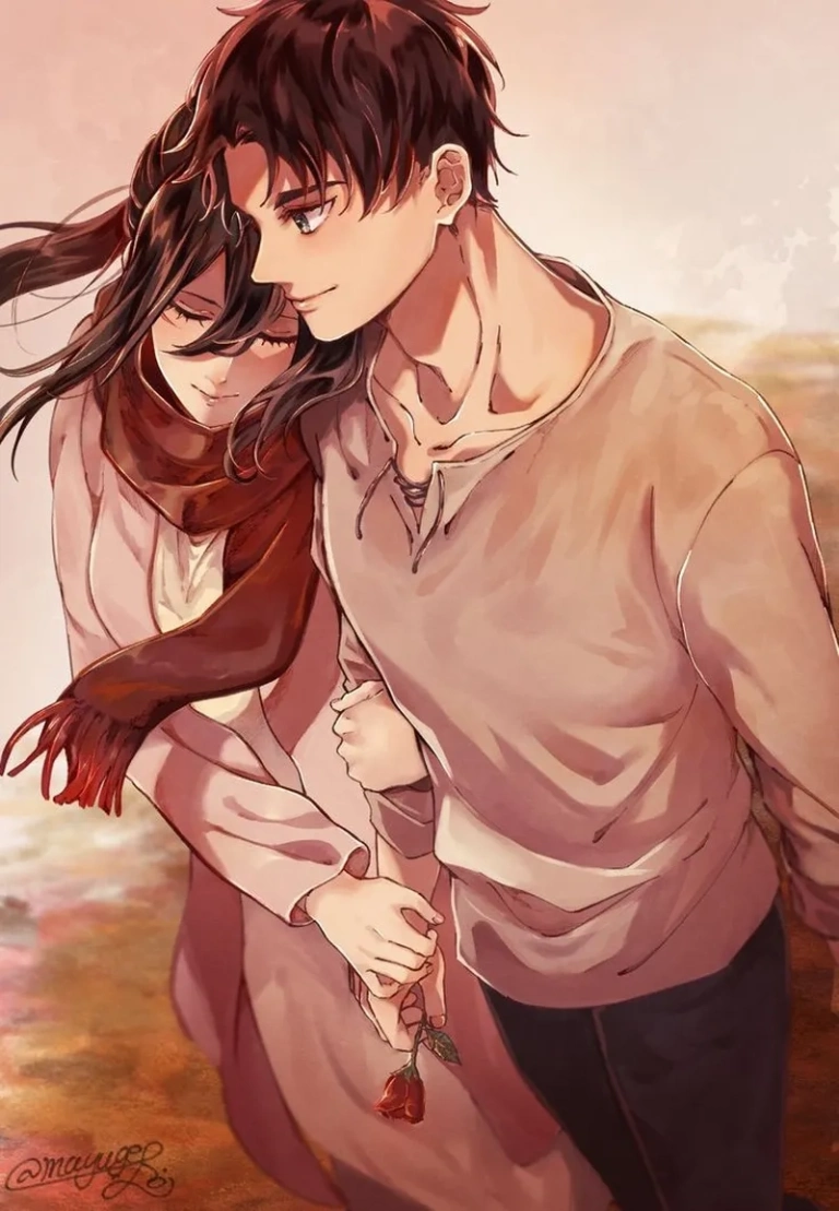 Ảnh Eren và mối quan hệ đầy cảm xúc trong Attack on Titan