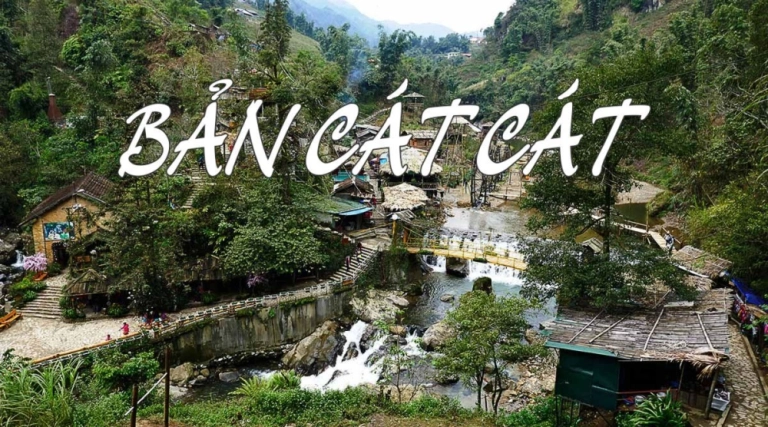 Bản Cát Cát - Đắm chìm trong không gian bình yên và thơ mộng