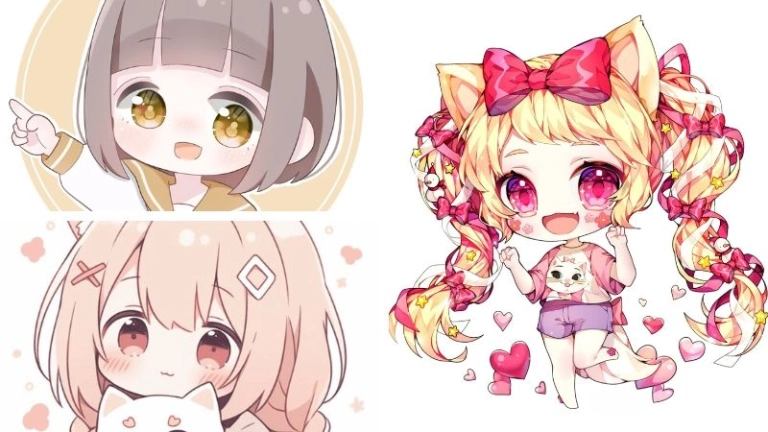 Bộ sưu tập ảnh chibi cute siêu dễ thương dành cho bạn