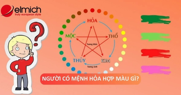 Các màu hợp mệnh Hỏa 2026: Bí quyết chọn sắc màu may mắn