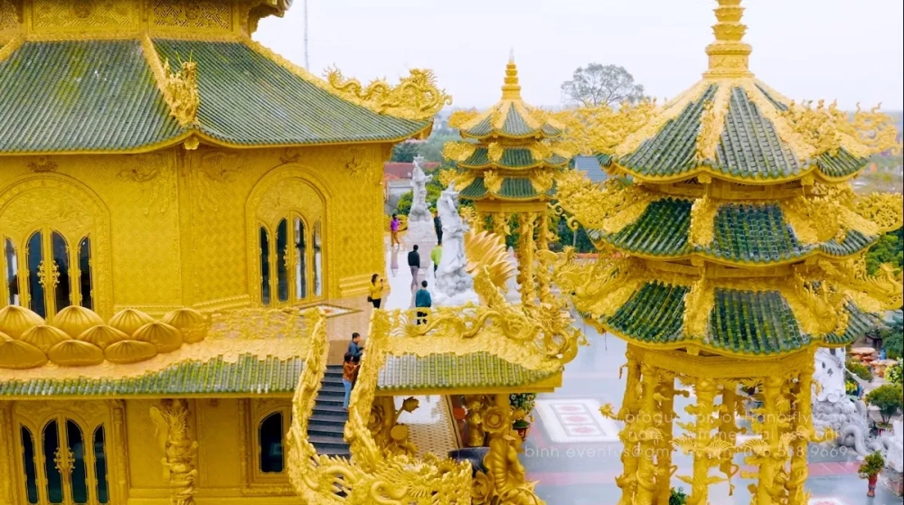Chùa Phúc Lâm ở xã nào nằm tại xã chính của huyện Kim Động