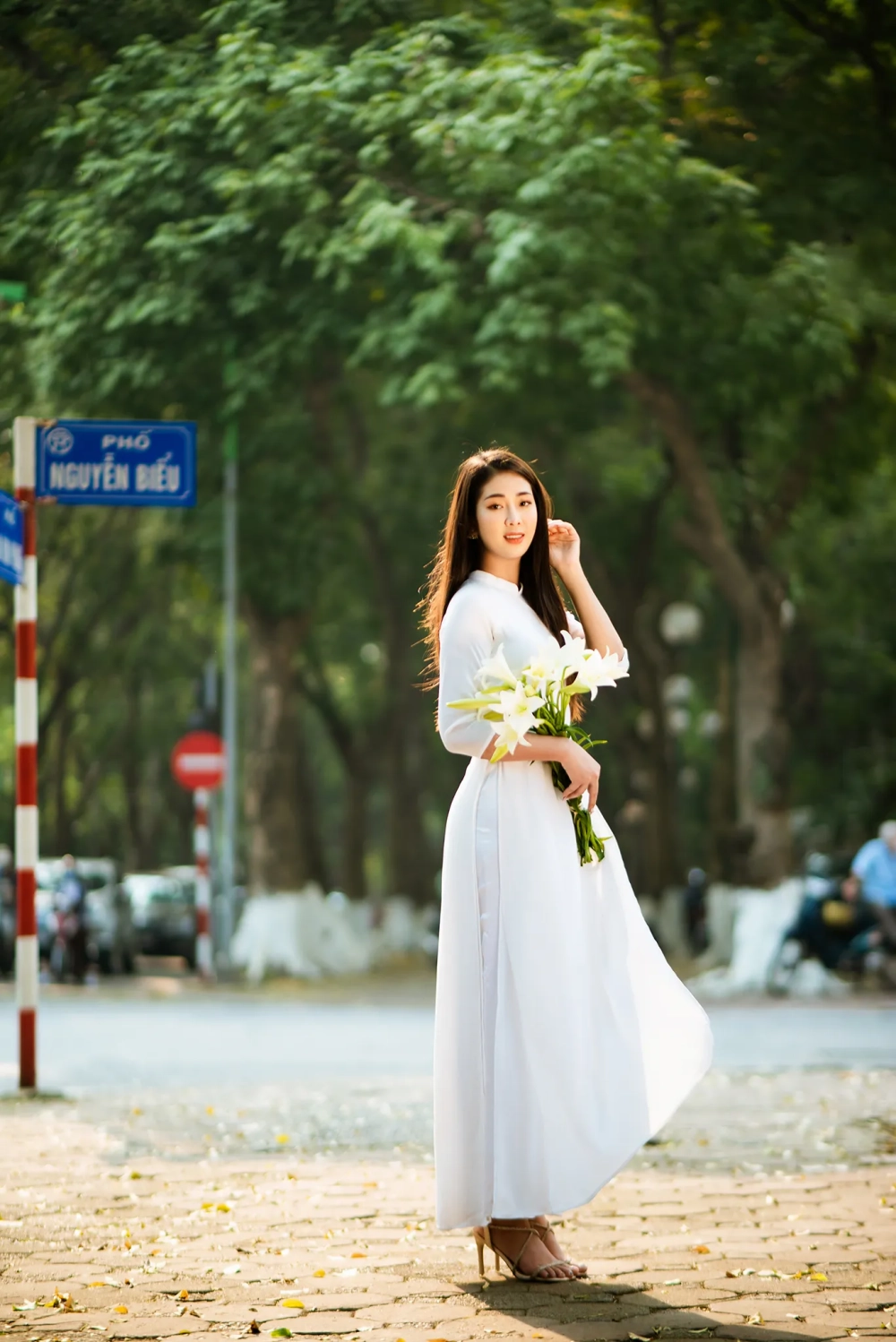 Chụp ảnh phố phan đình phùng hà nội thu hút giới trẻ check in
