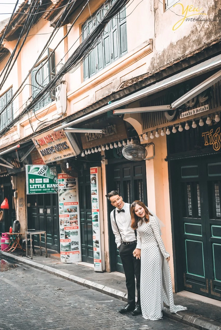 Chụp ảnh phố Tạ Hiện nơi có những góc ảnh đẹp và đầy kỷ niệm