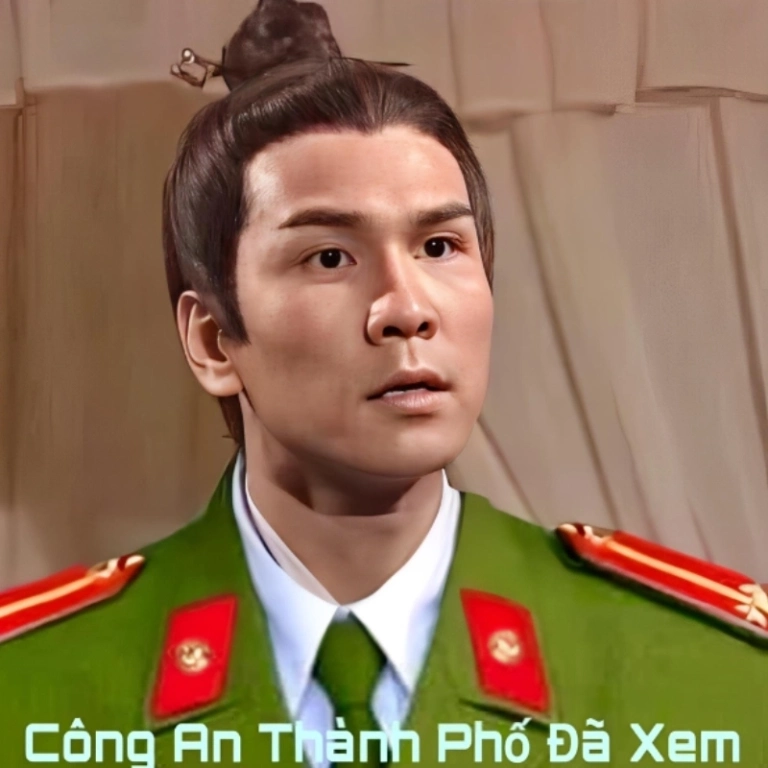 Ảnh meme công an bùng nổ hài hước qua bộ ảnh nghệ thuật