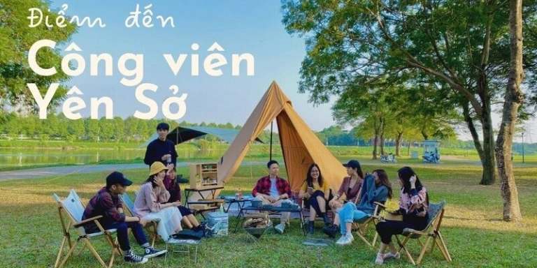 Công viên Yên Sở - Lá phổi xanh giữa lòng Thủ đô
