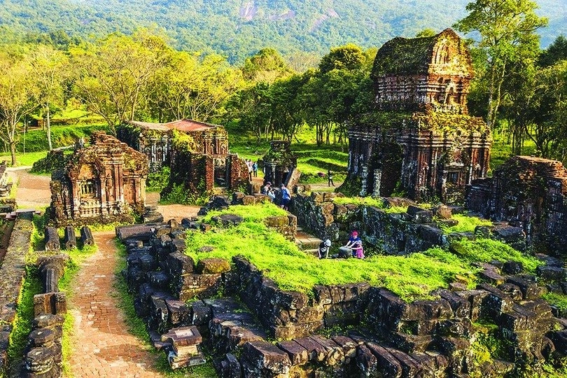 Cùng xem di tích thánh địa mỹ sơn qua từng khung hình