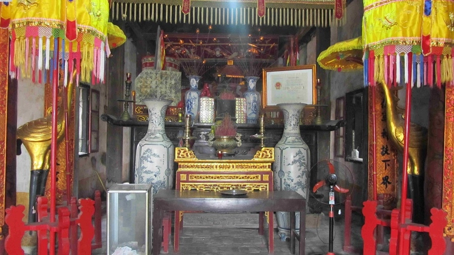 Đền thờ chử đồng tử tiên dung ở đầu là điểm đến tâm linh
