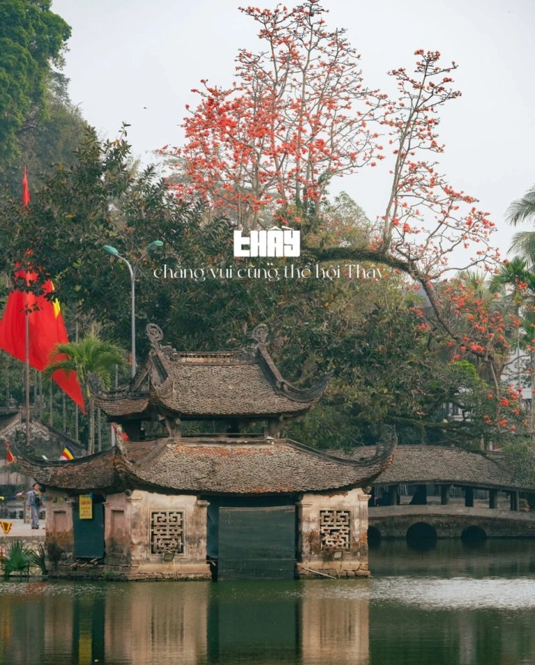 Hình ảnh Chùa Thầy cổ kính giữa non nước thơ mộng
