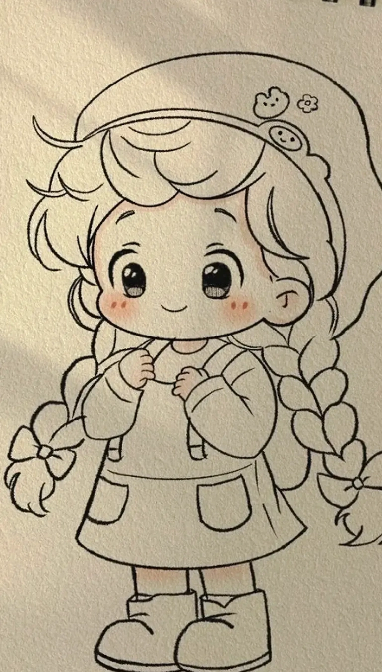 Hướng Dẫn Chi Tiết Cách Vẽ Anime Nữ Chibi Dễ Thương