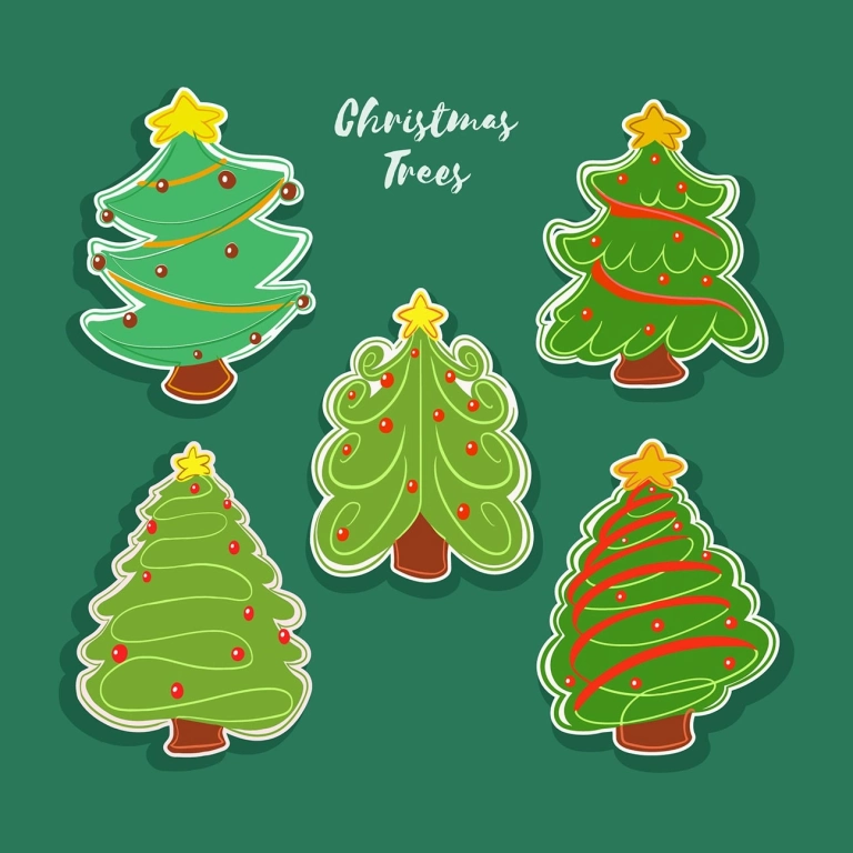 Khám phá Thế giới Cây Thông Noel Chibi Đáng Yêu