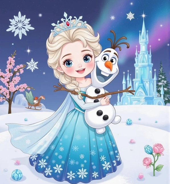 Khám phá thế giới Elsa chibi: Tuyển tập hình ảnh và phong cách đáng yêu