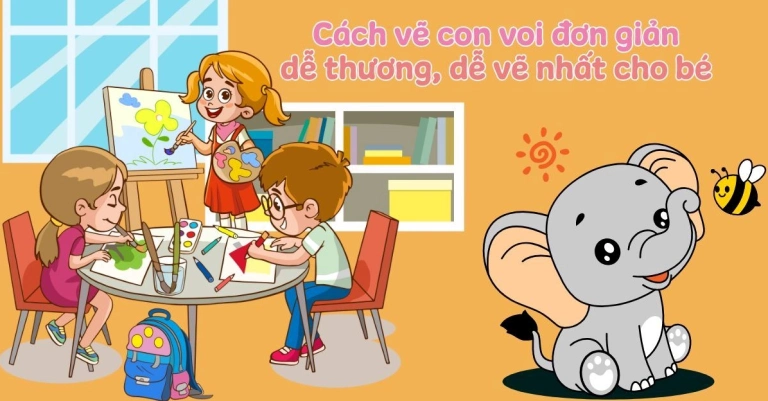 Khám phá thế giới voi chibi: Hướng dẫn vẽ và bộ sưu tập ảnh siêu đáng yêu