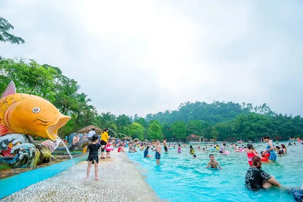 Khoang xanh suối tiên ba vì hà nội hấp dẫn với nhiều hoạt động
