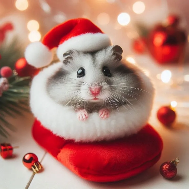 Không thể rời mắt khỏi bộ ảnh chuột hamster cute meme hot trend