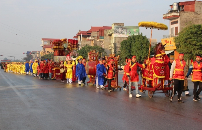 Lễ hội Thành Xương Giang 2023 thu hút đông đảo người tham dự