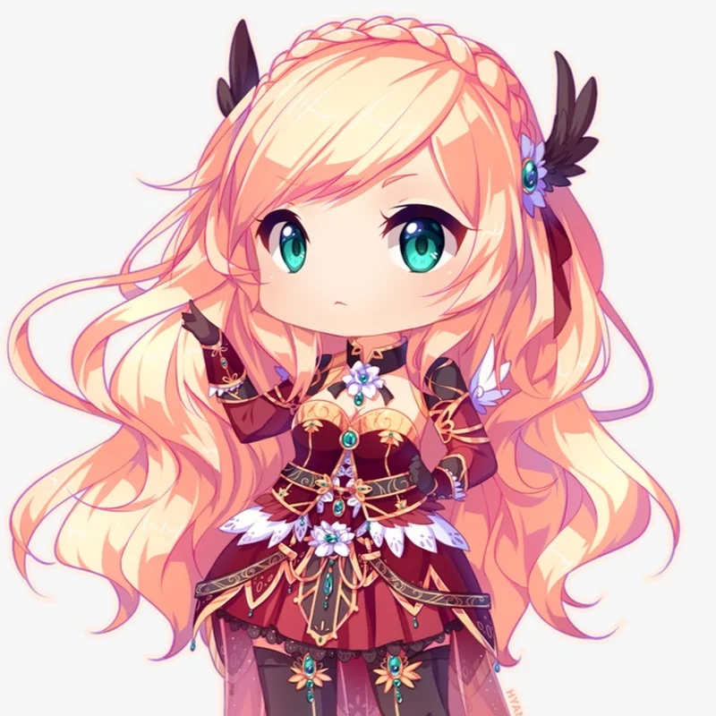 Loạt ảnh chibi cute đơn giản dành riêng cho tín đồ chibi
