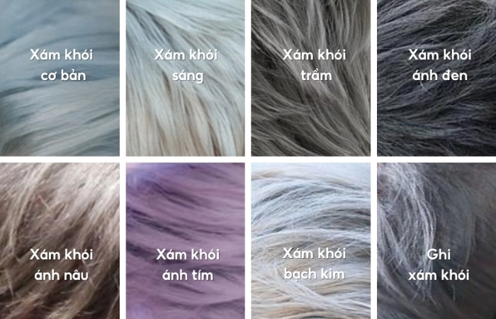 Màu tóc xám khói – Xu hướng tóc ấn tượng không thể bỏ qua