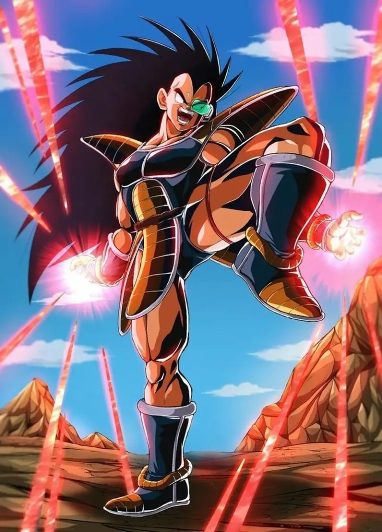Những ảnh Raditz ấn tượng khiến fan Dragon Ball mê mẩn
