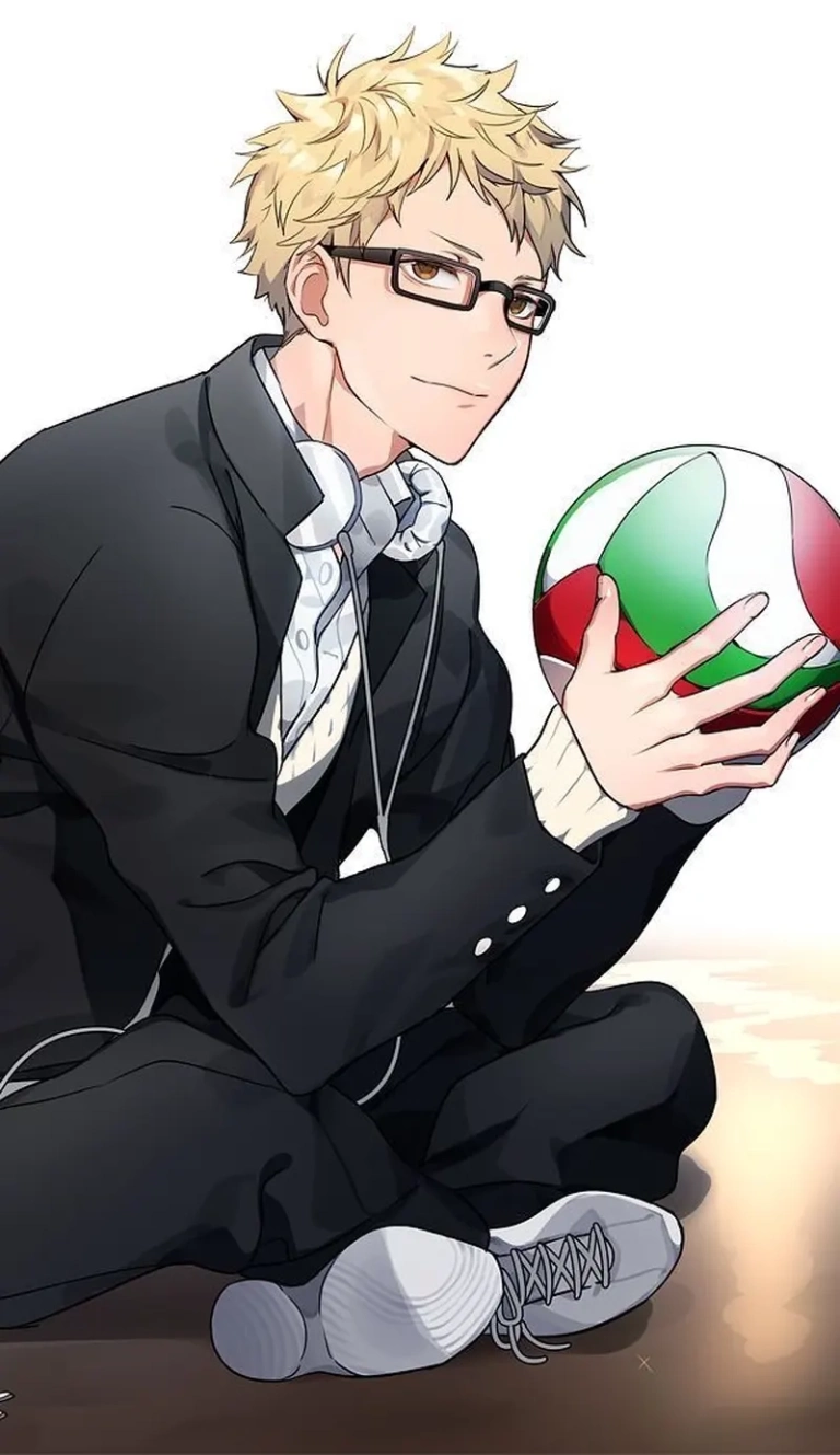 Những hình ảnh Tsukishima Kei tạo dấu ấn trong Haikyuu