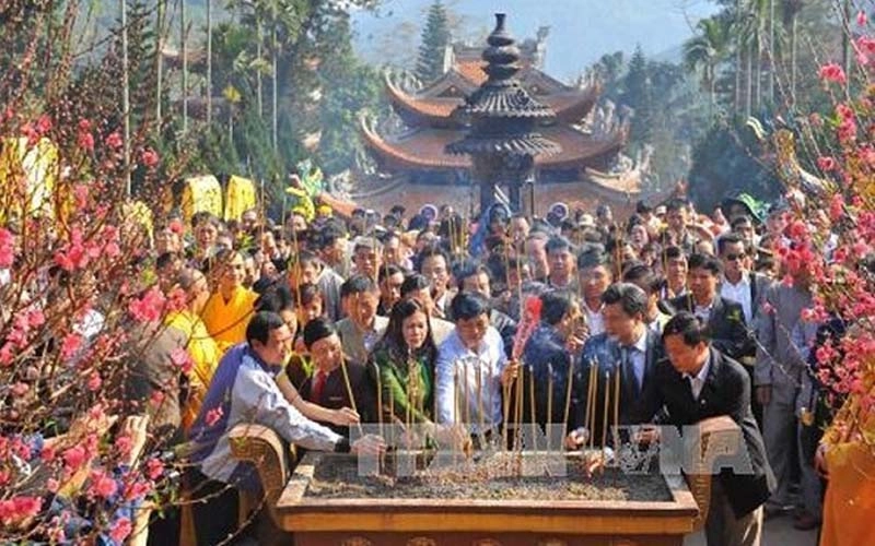 Thời tiết Chùa Hương dễ chịu lý tưởng cho chuyến du xuân đầu năm