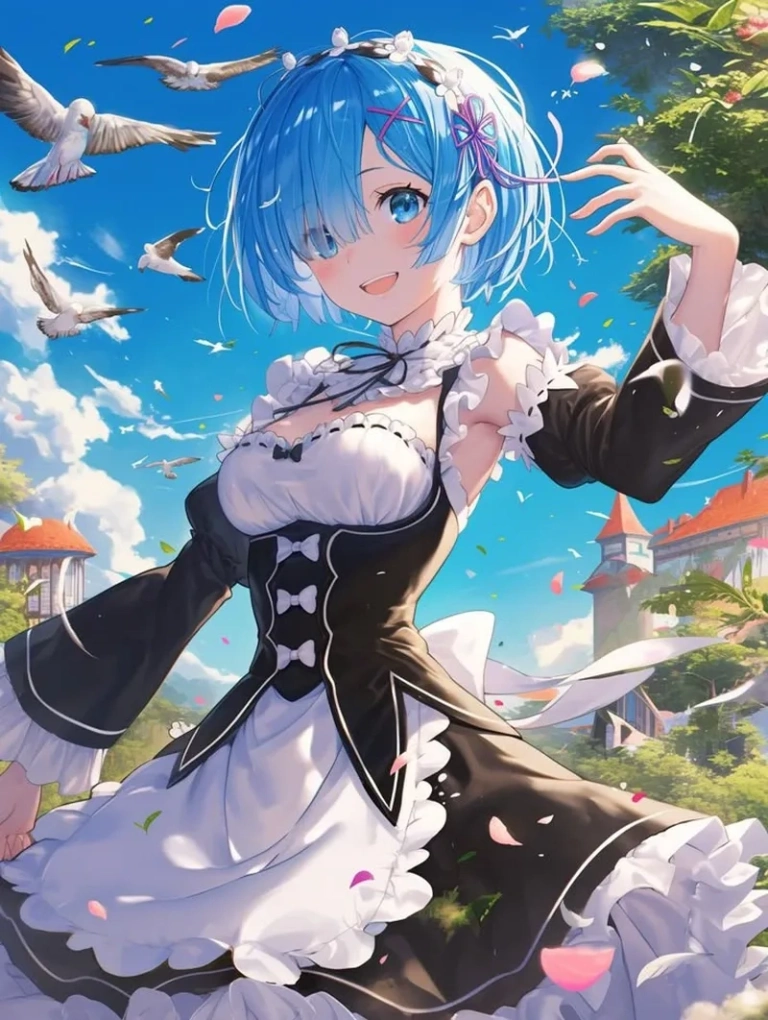 Top những ảnh Rem đẹp nhất cho fan của Re:Zero