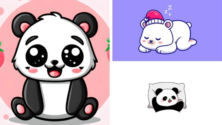 Tuyển chọn ảnh chibi gấu dễ thương khiến tim bạn tan chảy