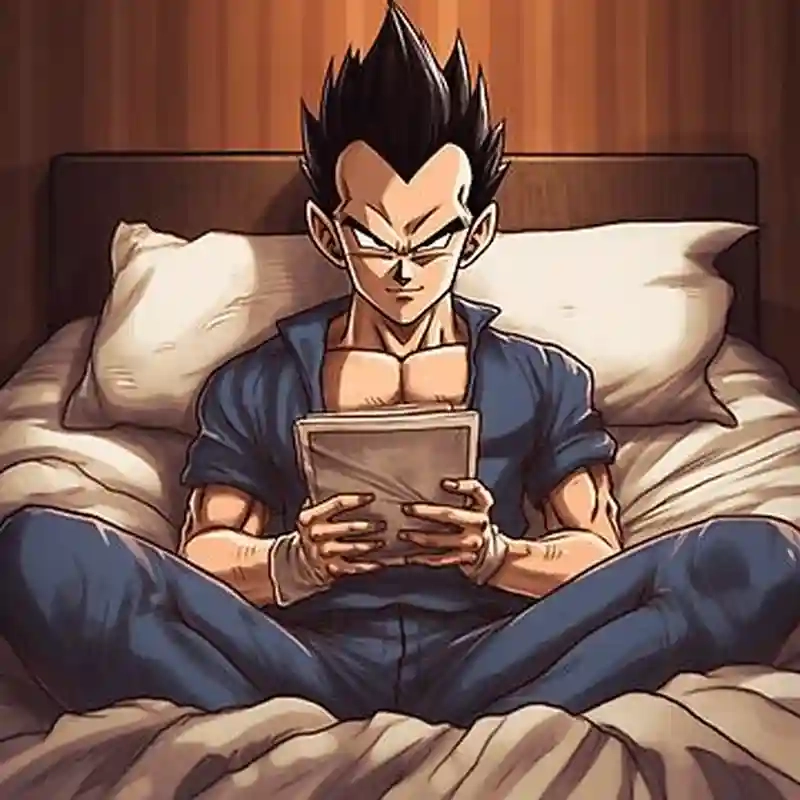 Vegeta đọc sách meme mang lại những khoảnh khắc vui nhộn trong Dragon Ball