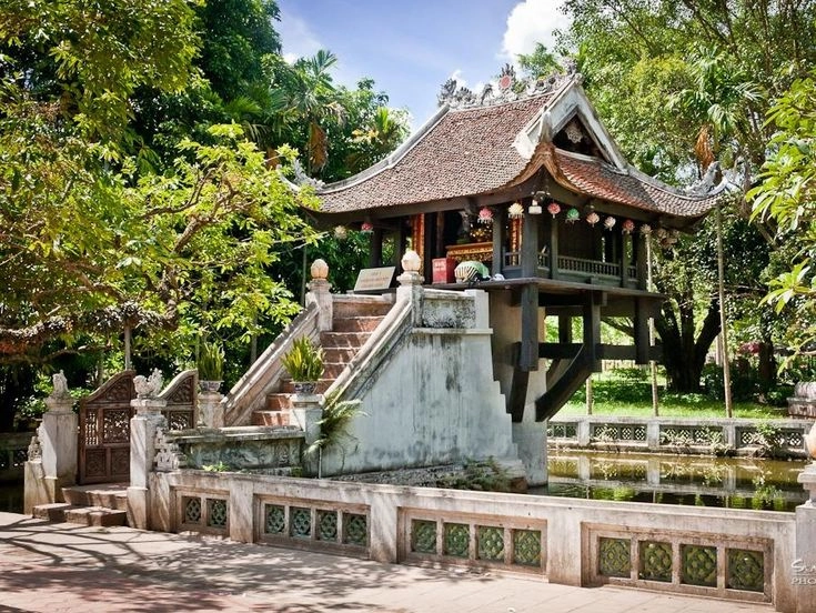 Khám phá cấu trúc chùa một cột với kiến trúc độc đáo, tượng trưng cho văn hóa