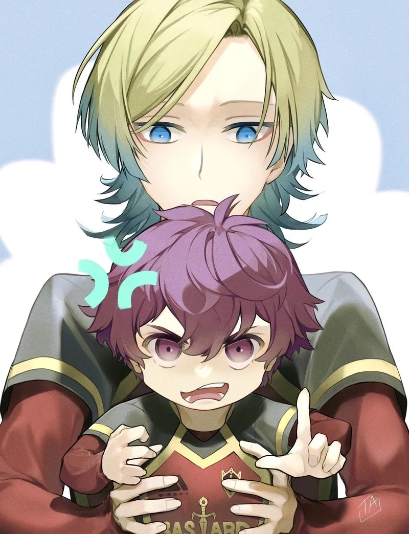 Thích thú với Alexis Ness Michael Kaiser trong anime