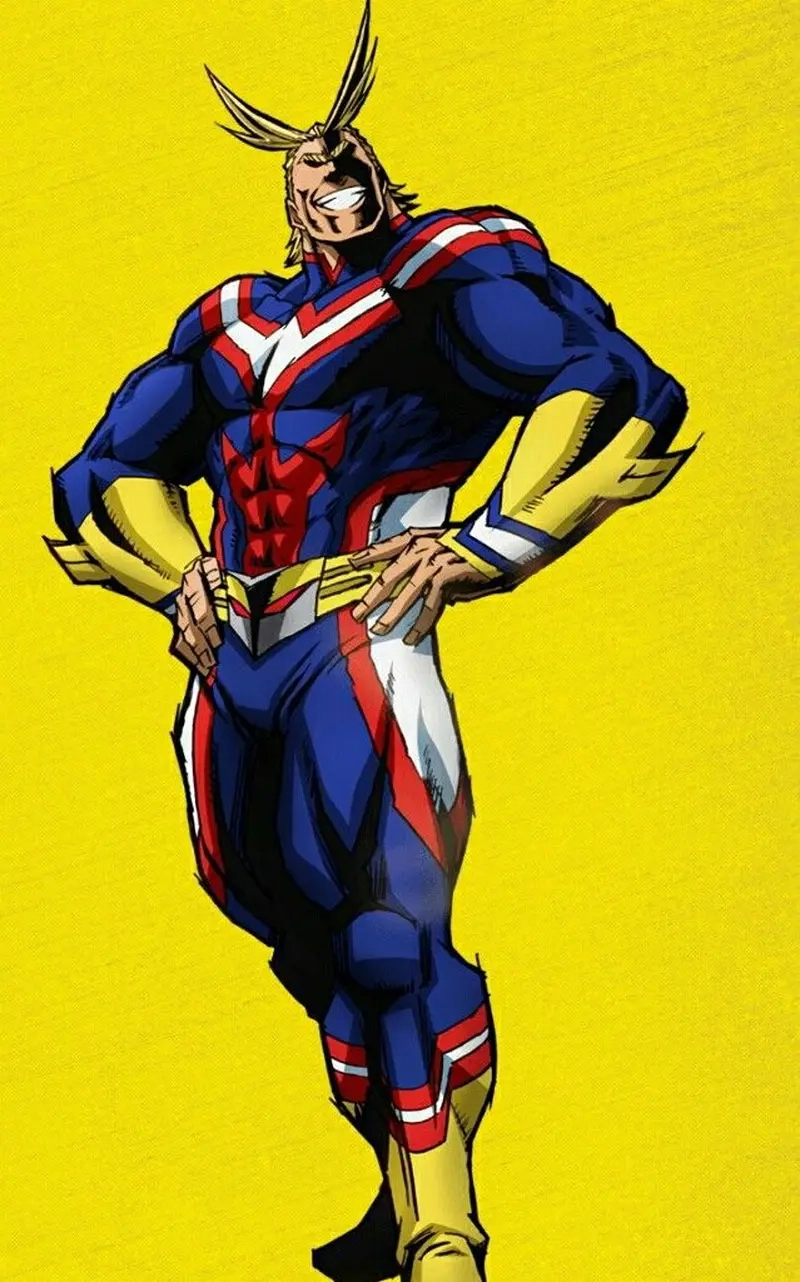 Khám phá sức mạnh và huyền thoại của All Might trong Boku no Hero Academia