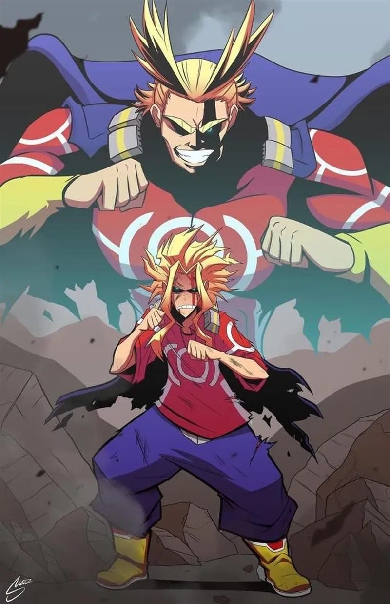 All Might biểu tượng anh hùng bất diệt trong Hero Academia