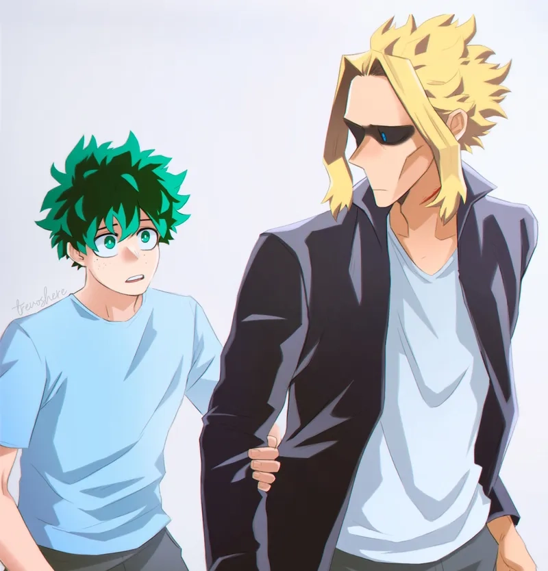 Khi Deku x All Might cùng nhau vượt qua khó khăn trong My Hero Academia