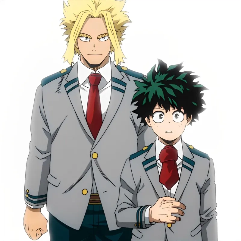 All Might x Deku Comic tình thầy trò qua từng trang truyện