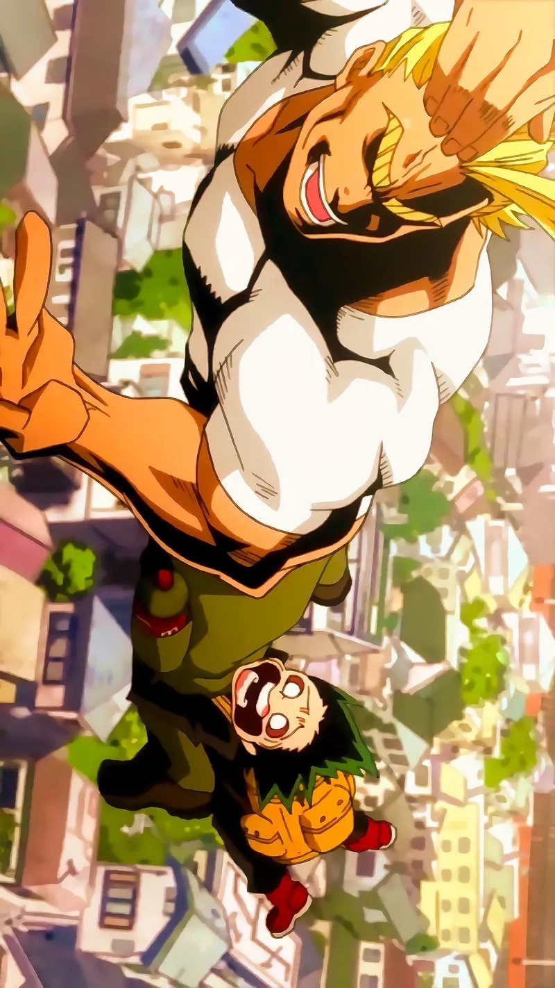 Khám phá sự kết hợp tuyệt vời trong All Might x Deku Manga