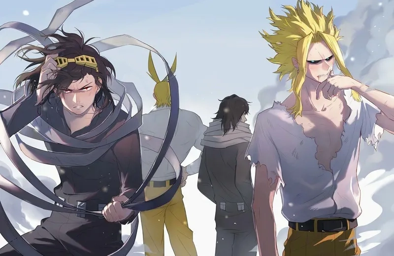 Aizawa x All Might manga sự kết hợp đặc biệt giữa hai nhân vật trong My Hero Academia