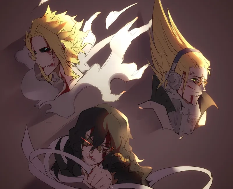 MHA Aizawa x All Might tình bạn sâu sắc giữa hai anh hùng
