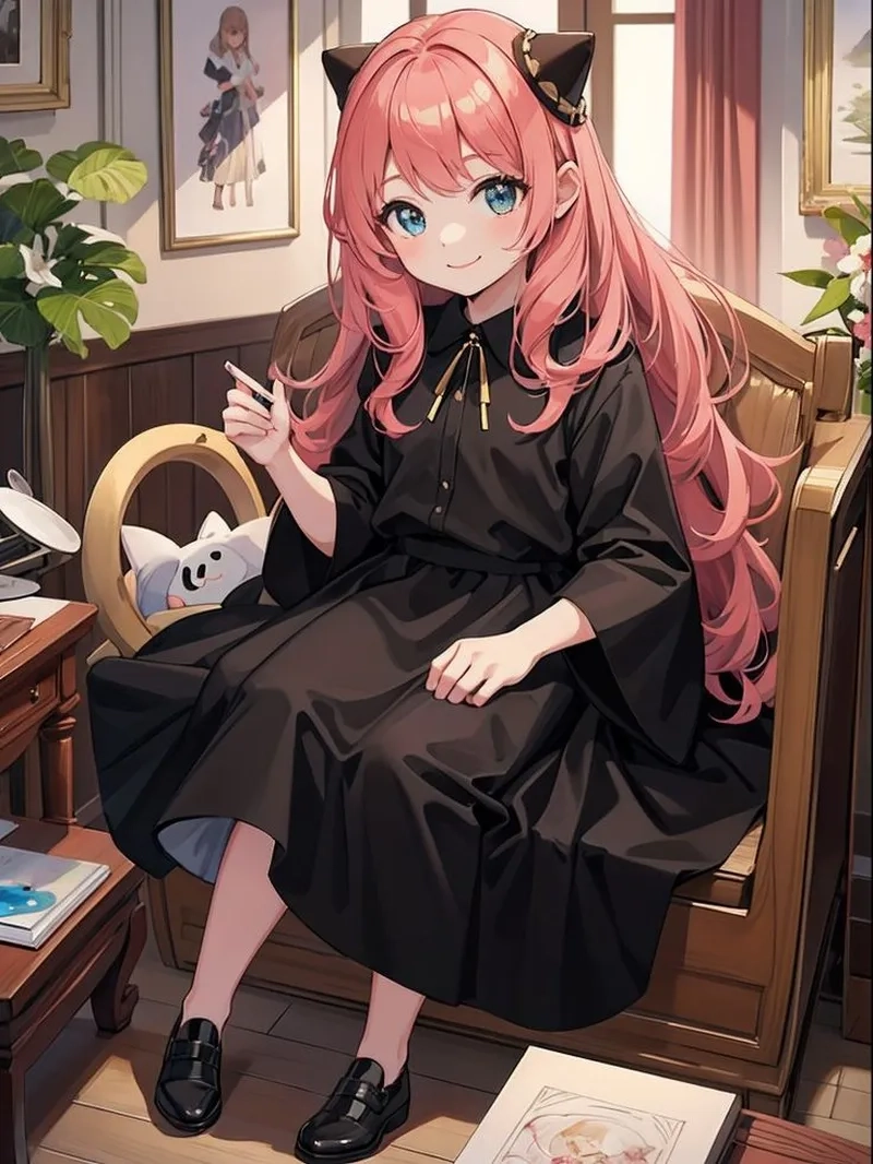 Ngắm anime nữ Anya qua ảnh đẹp mê hồn