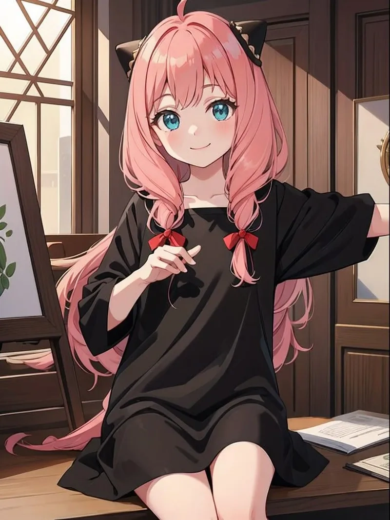 Fan thích Anya cute anime qua ảnh dễ thương