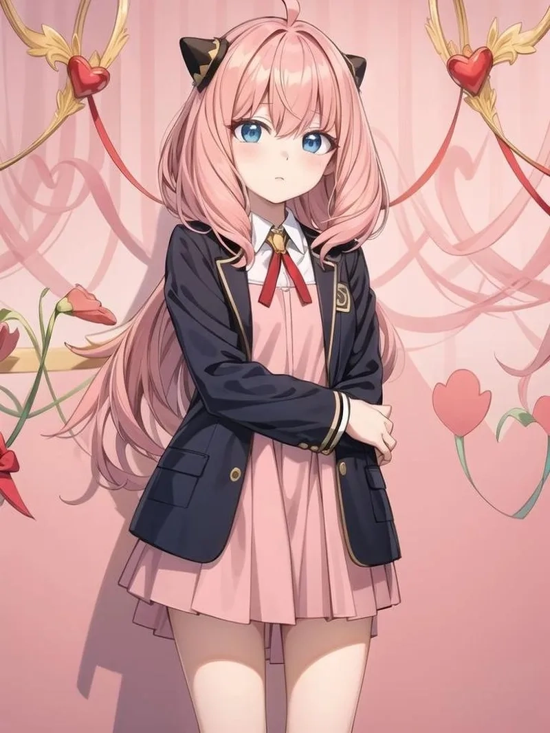 Tải avatar anime Anya siêu cute cho mạng xã hội
