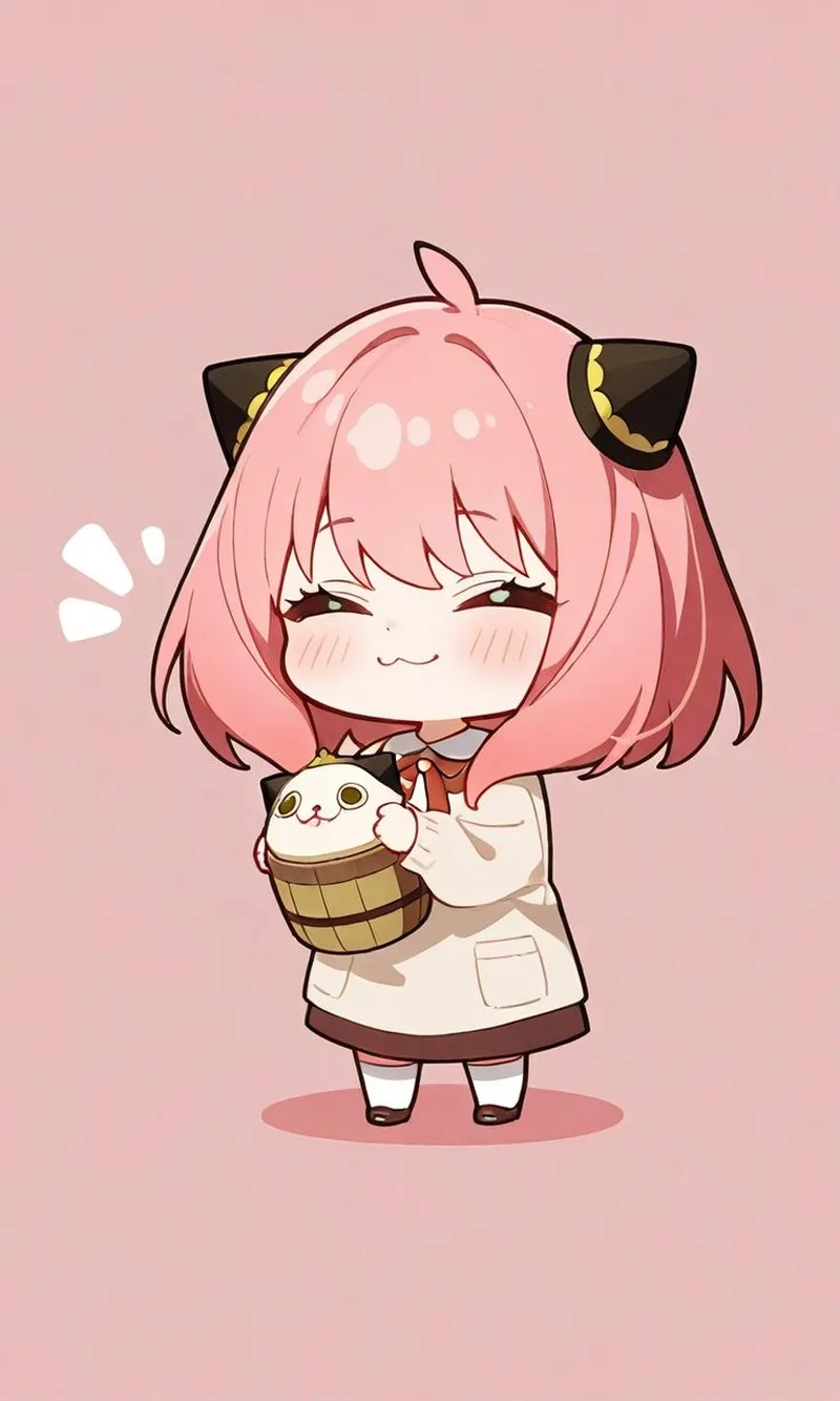 Fan mê Anya cute chibi qua ảnh siêu dễ thương