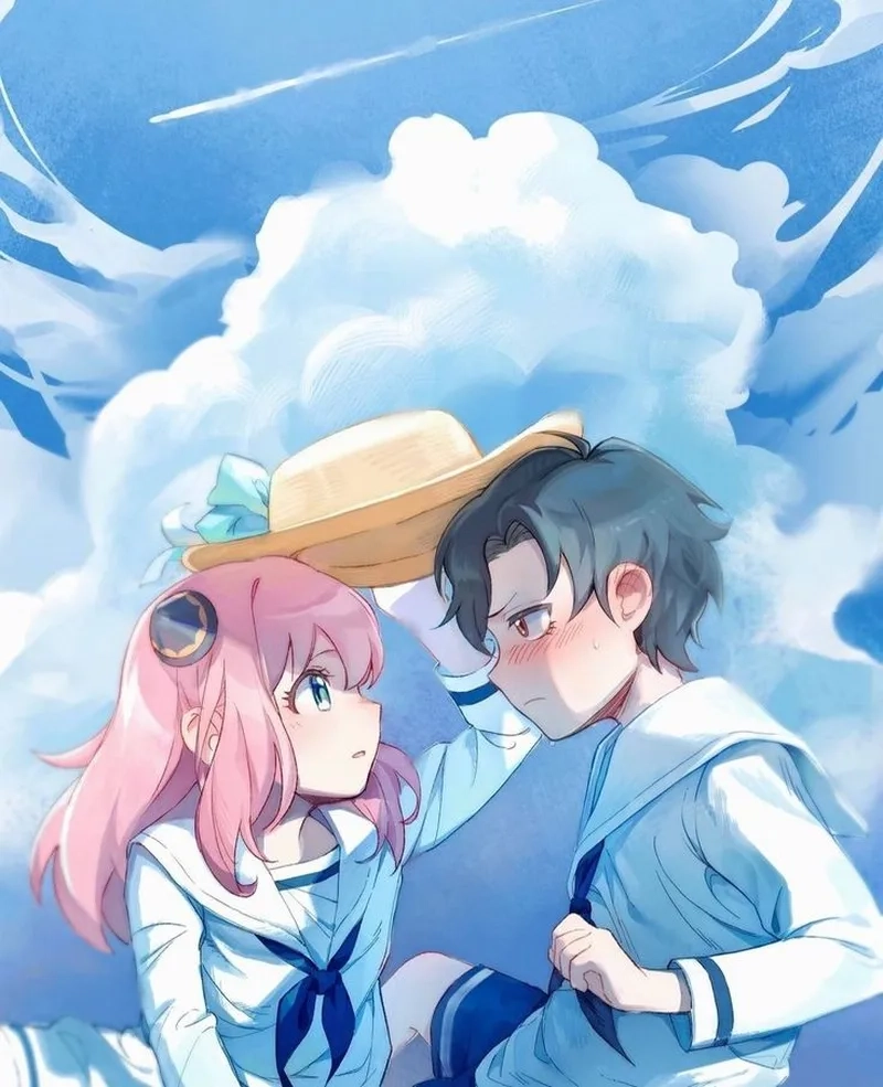 Fan mê Anya x Damian anime qua hình sống động