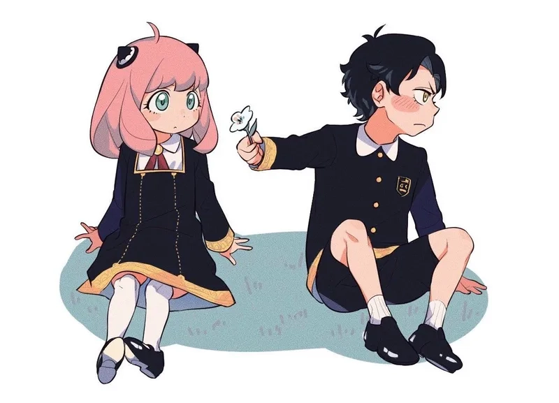 Ngắm Damian Anya anime với hình ảnh siêu cute