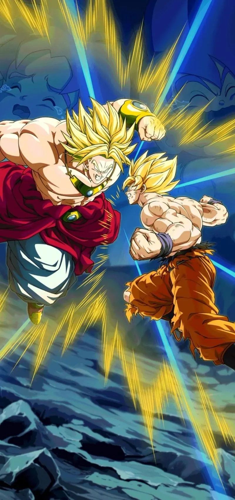 Trải nghiệm cảm giác hồi hộp khi xem Broly vs Goku trong trận chiến căng thẳng