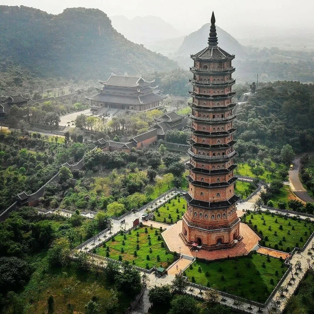Hành trình tới khu du lịch chùa bái đính qua ống kính nghệ thuật
