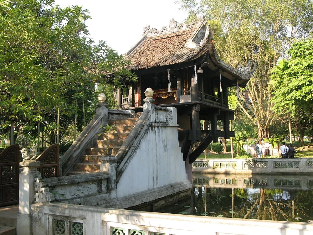 Khám phá kiến trúc chùa 1 cột với sự độc đáo và sự tinh tế trong từng chi tiết
