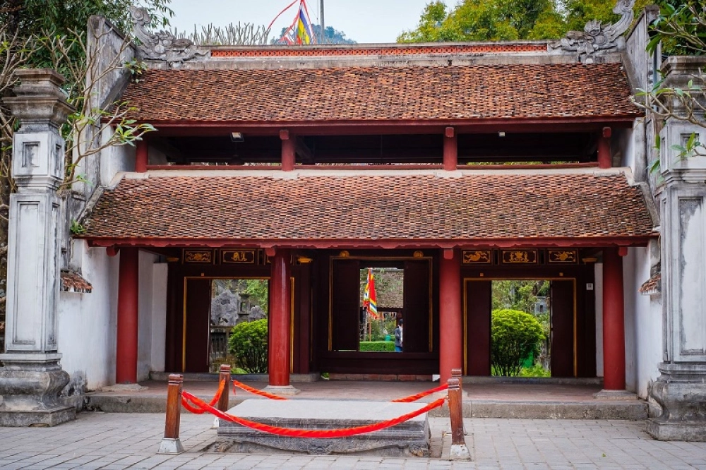 Ảnh đền vua lê phản ánh không gian linh thiêng của đất Việt