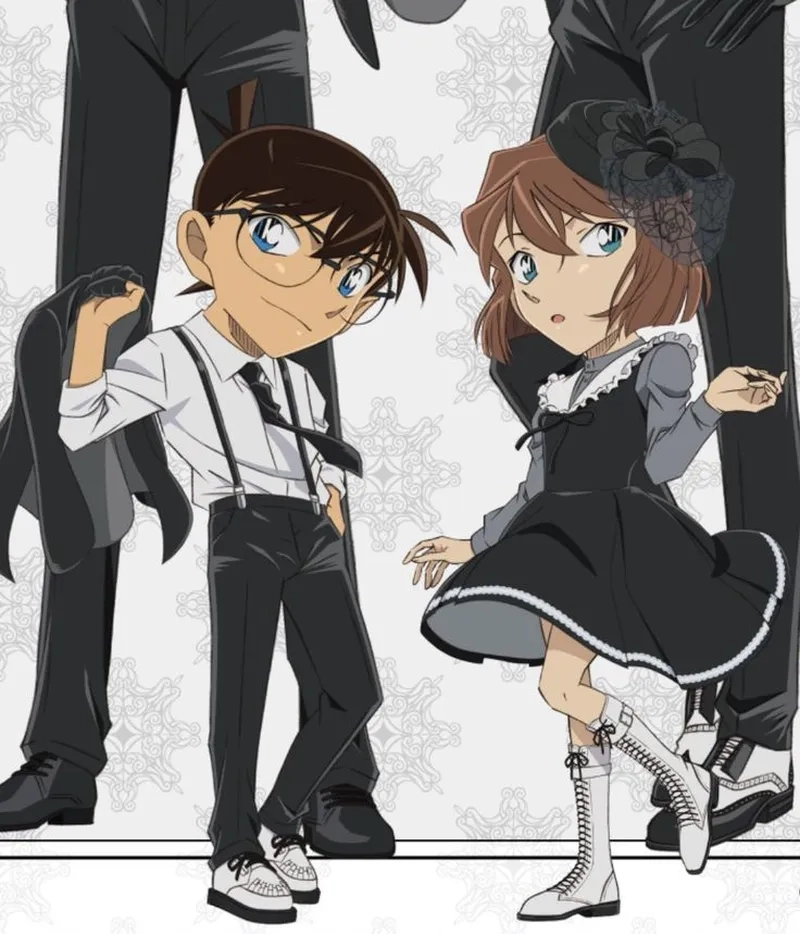 Conan yêu Haibara mối tình thầm kín đầy cảm xúc
