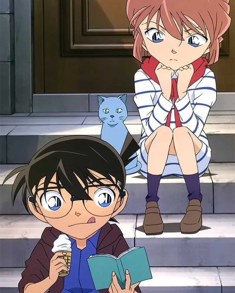 Conan x Haibara ai cặp đôi được fan yêu thích