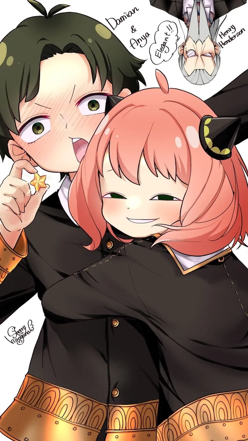 Anya x Damian comic truyện tranh fanmade