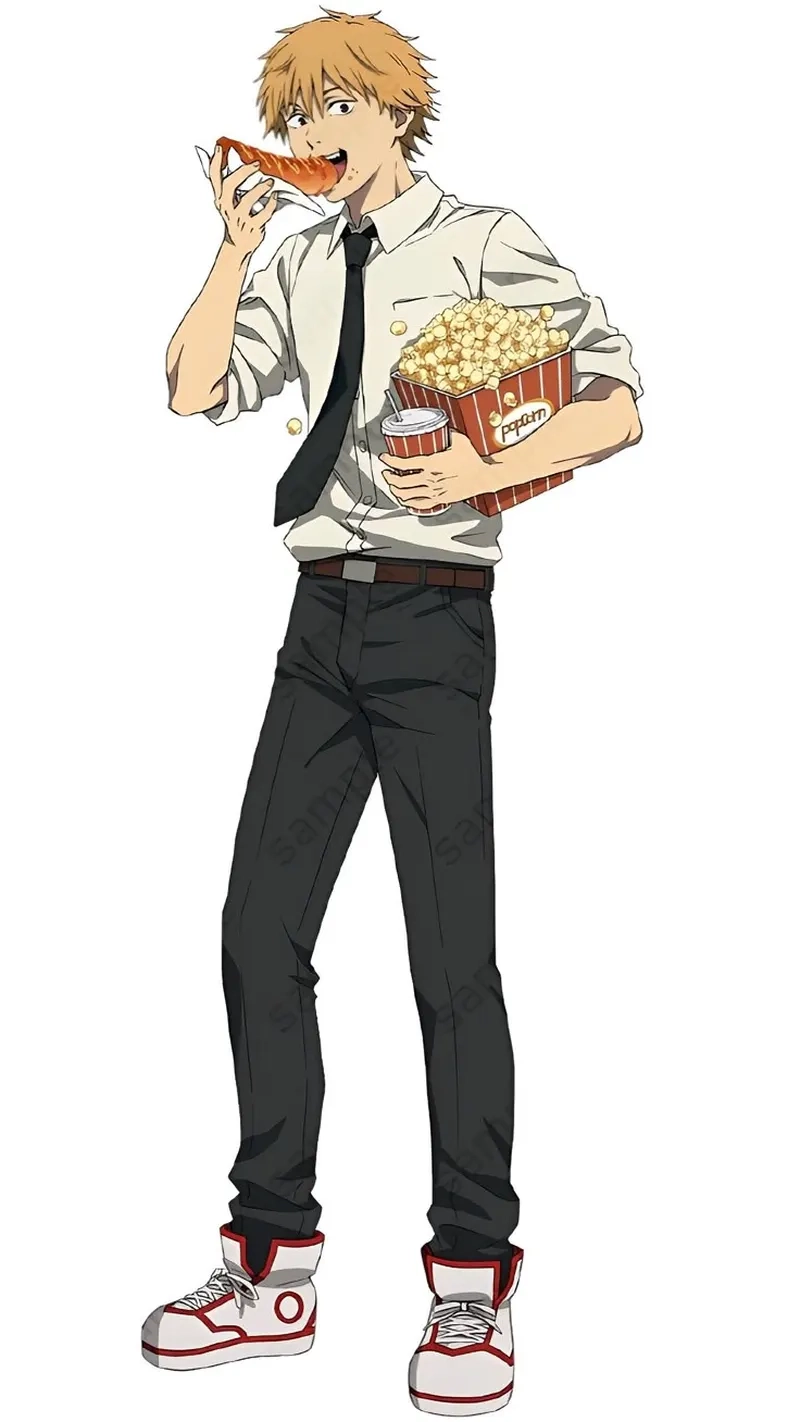 Học ngay phong cách thời thượng từ outfit Denji trong anime